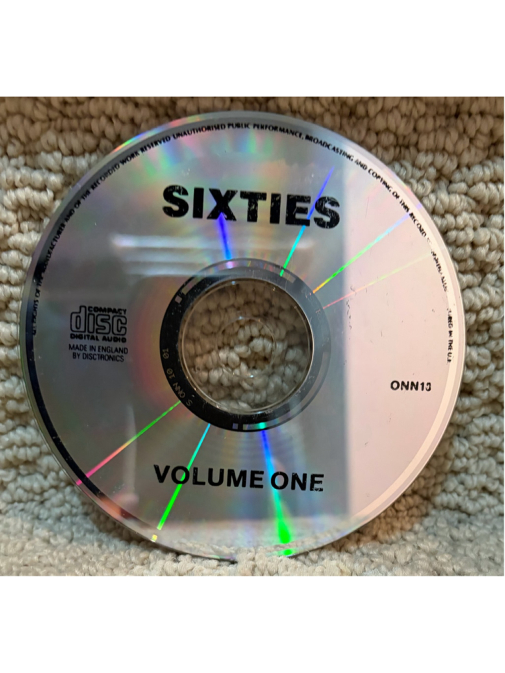 5 for $20 - Sixties Volume One Music CD Silver One Size